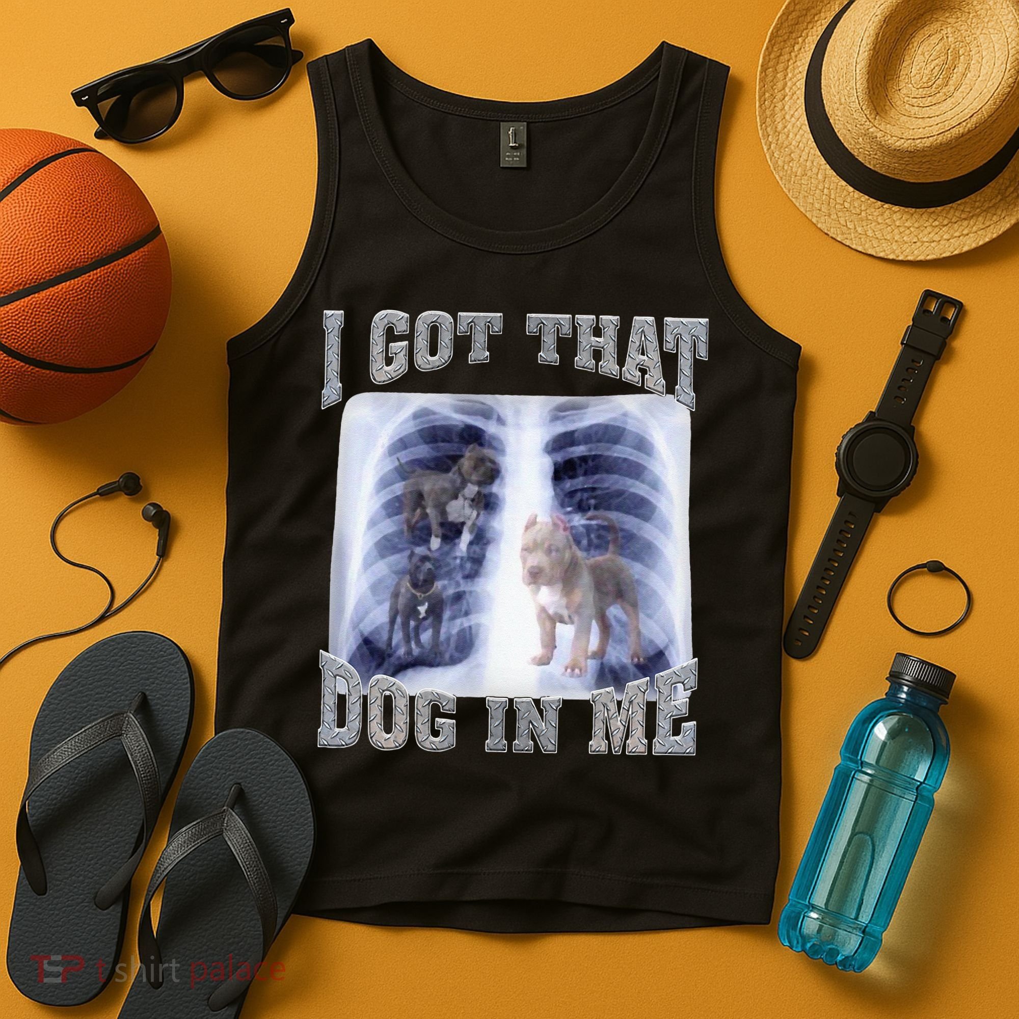 I Got That Dog In Me Xray Meme Tank Top