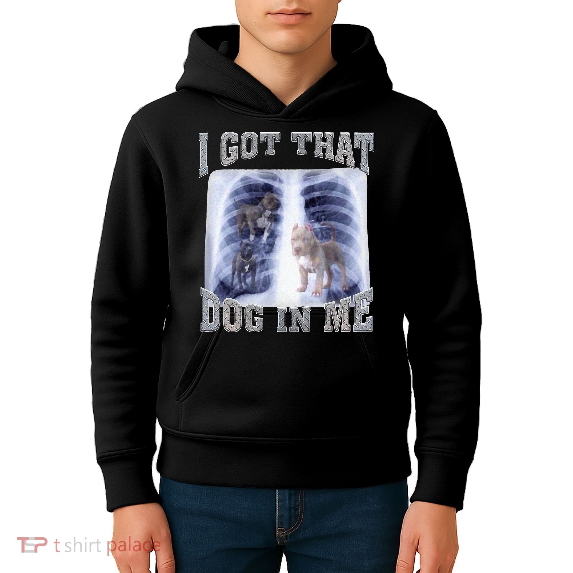 I Got That Dog In Me Xray Meme Kids Hoodie