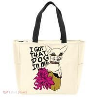 I Got That Dog In Me Chihuahua Tote Bag thumb 0