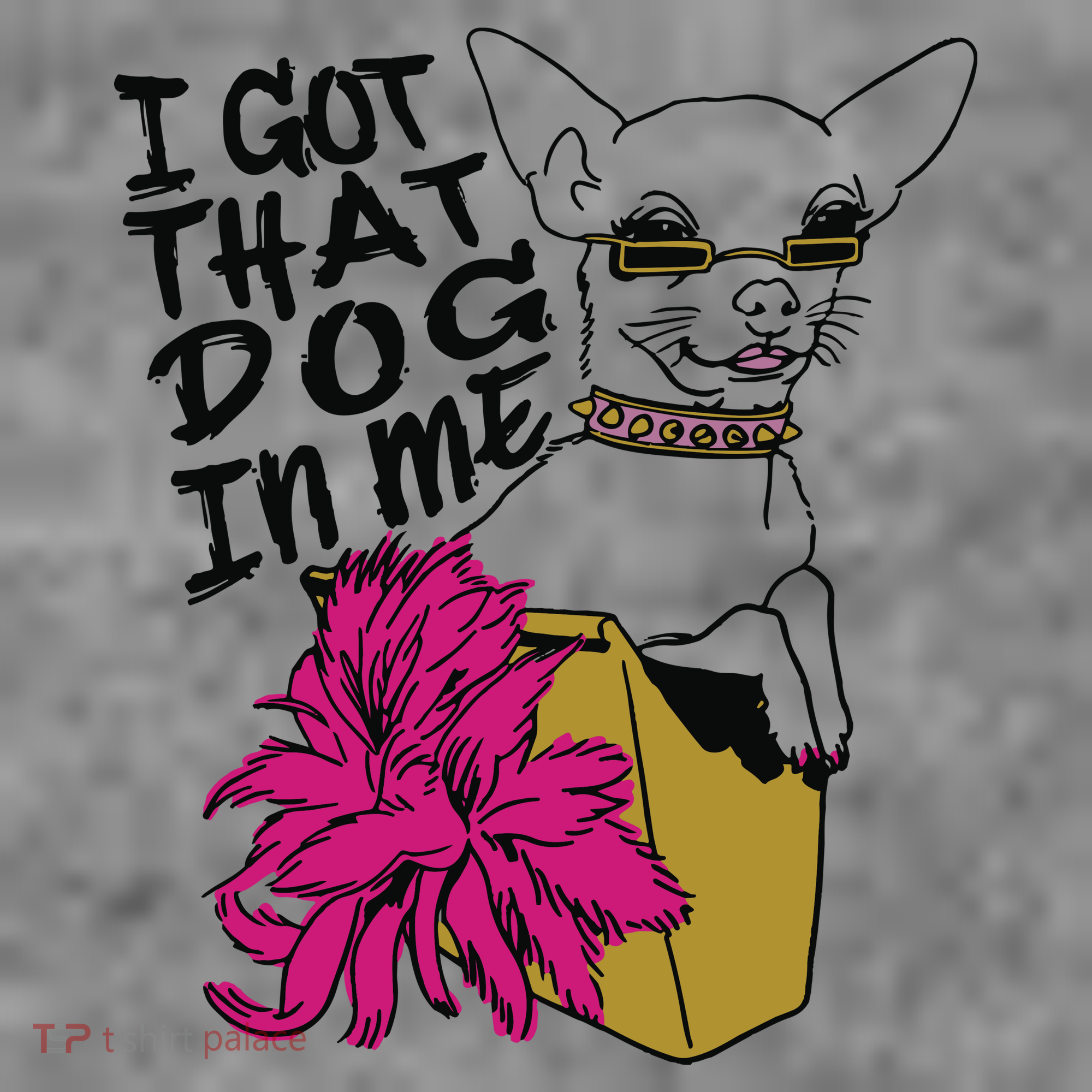 I Got That Dog In Me Chihuahua Toddler Hoodie