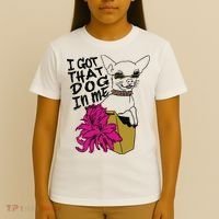 I Got That Dog In Me Chihuahua T-Shirt thumb 4