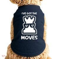 I Got The Moves Chess Doggie Tank thumb 0