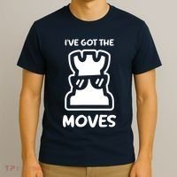 I Got The Moves Chess T-Shirt thumb 3