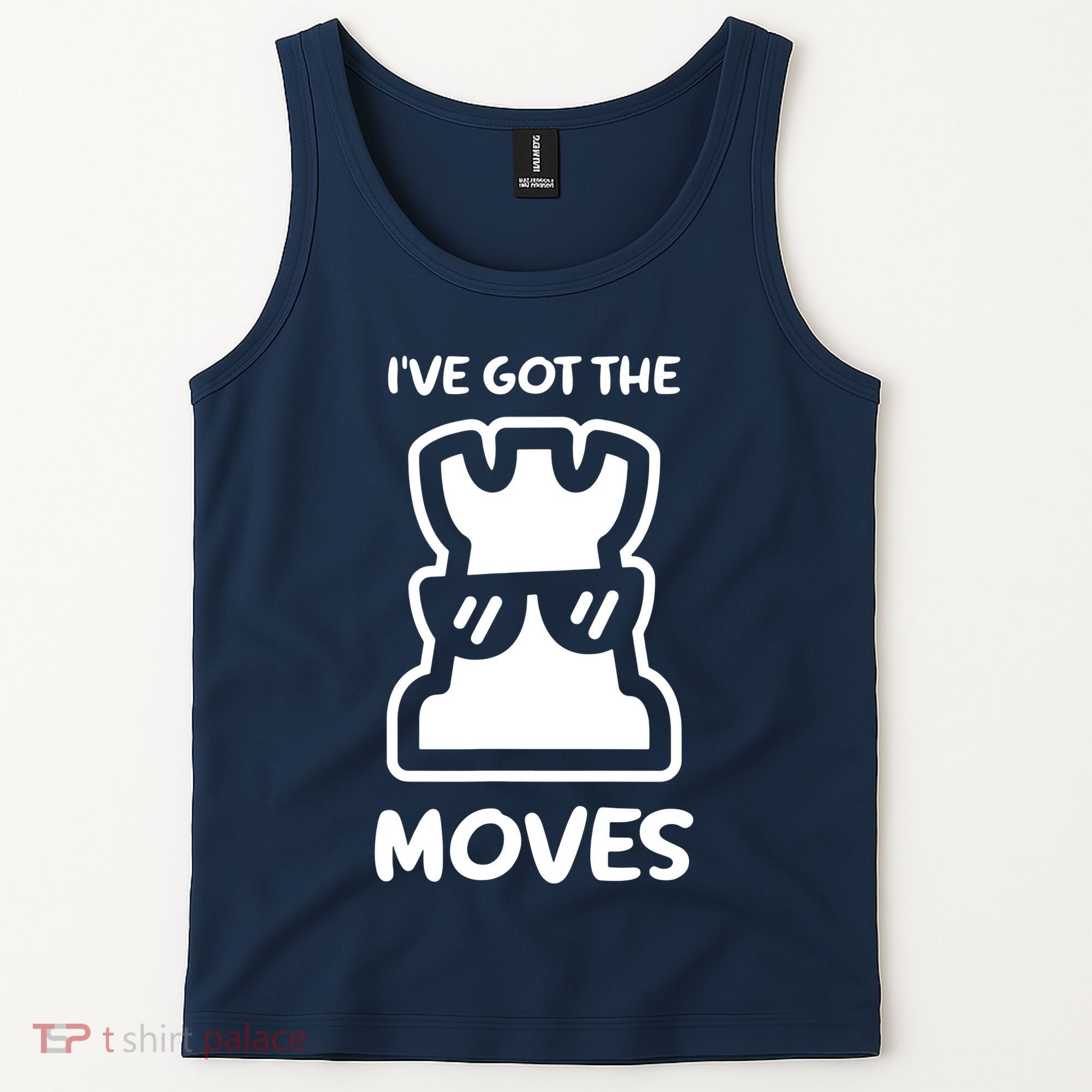 I Got The Moves Chess Tank Top