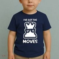 I Got The Moves Chess Toddler T-Shirt thumb 2