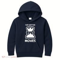 I Got The Moves Chess Kids Hoodie thumb 0