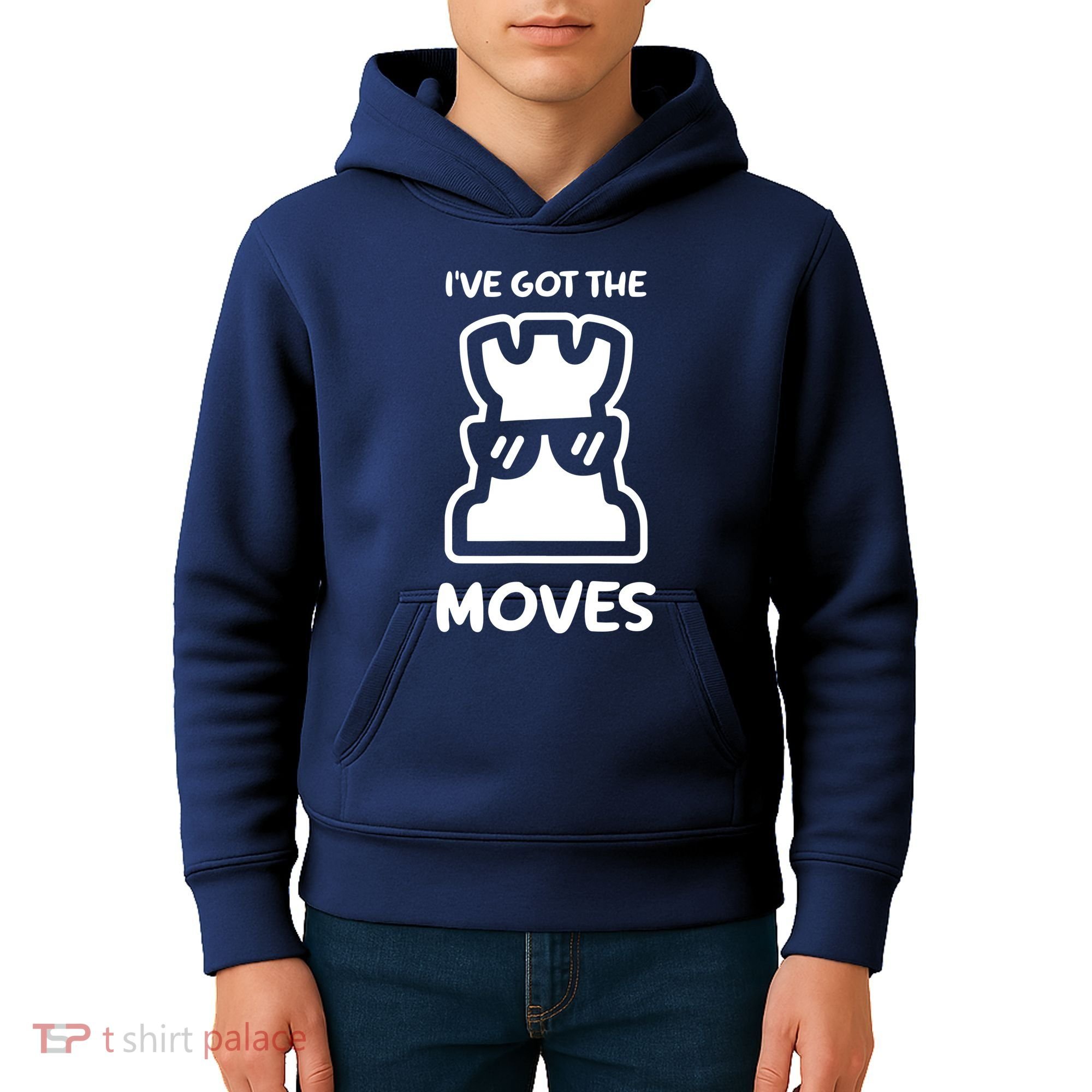 I Got The Moves Chess Kids Hoodie