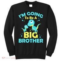 I'm Going To Be A Big Brother Cute Dinosaur Sweatshirt thumb 0