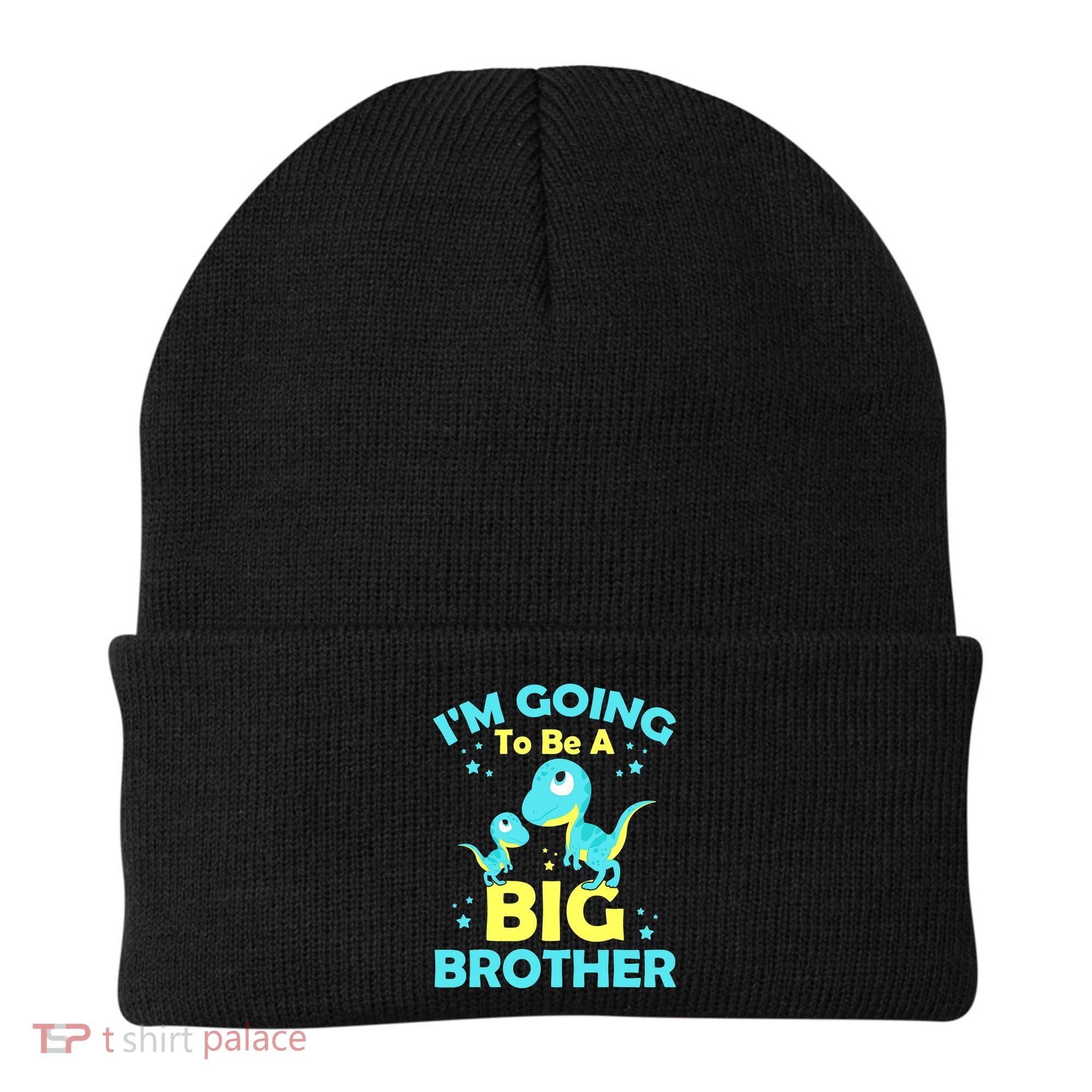 I'm Going To Be A Big Brother Cute Dinosaur Beanie