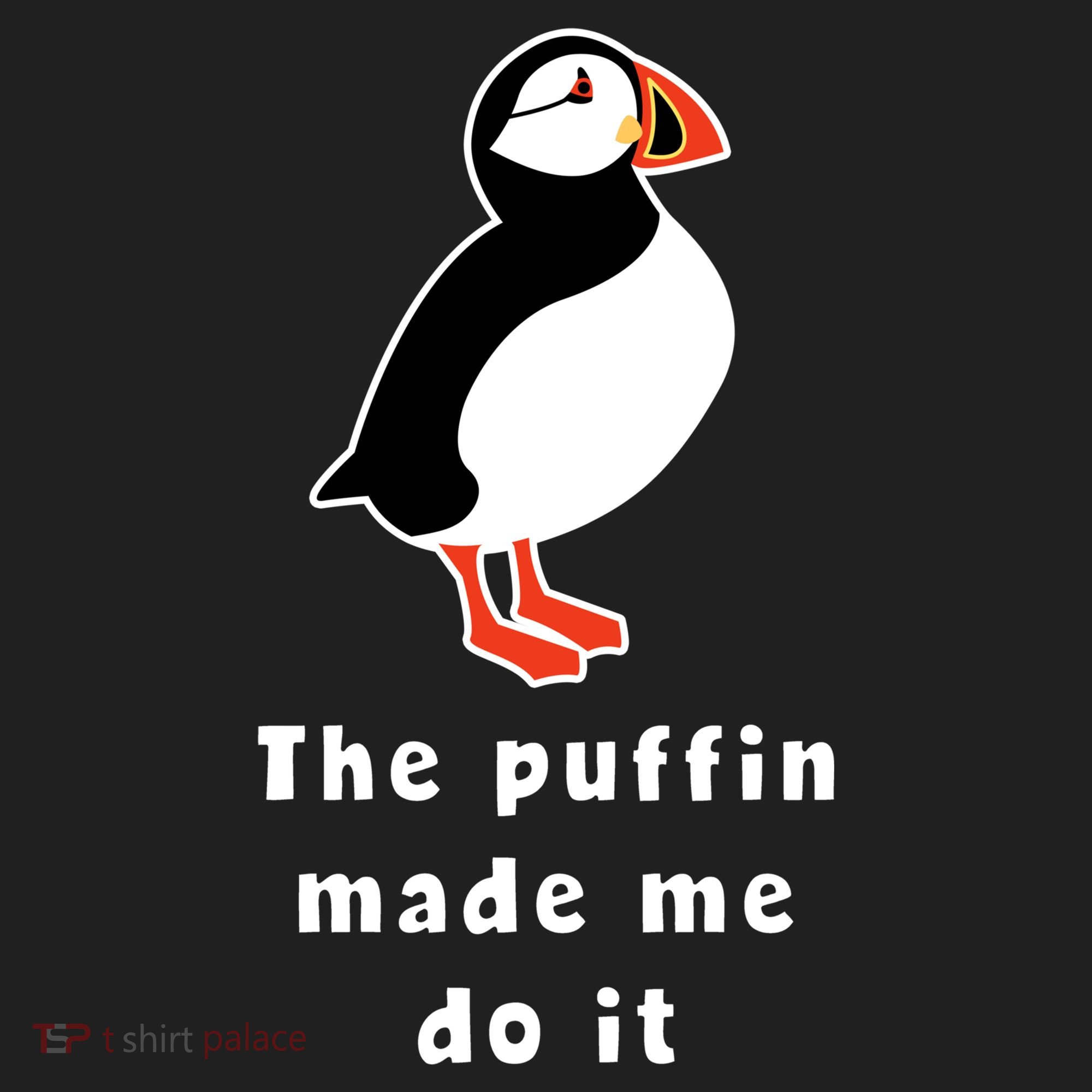 Iceland Gift The Puffin Made Me Do It Hat