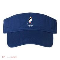 Iceland Gift The Puffin Made Me Do It Visor thumb 0