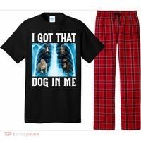 I Got That Dog In Me Xray Funny Saying Meme Pajama Set thumb 0