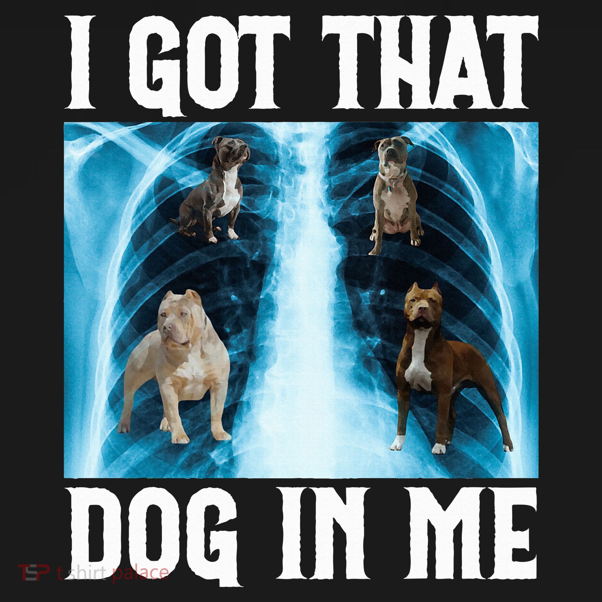 I Got That Dog In Me Xray Funny Saying Meme Women's Tank Top