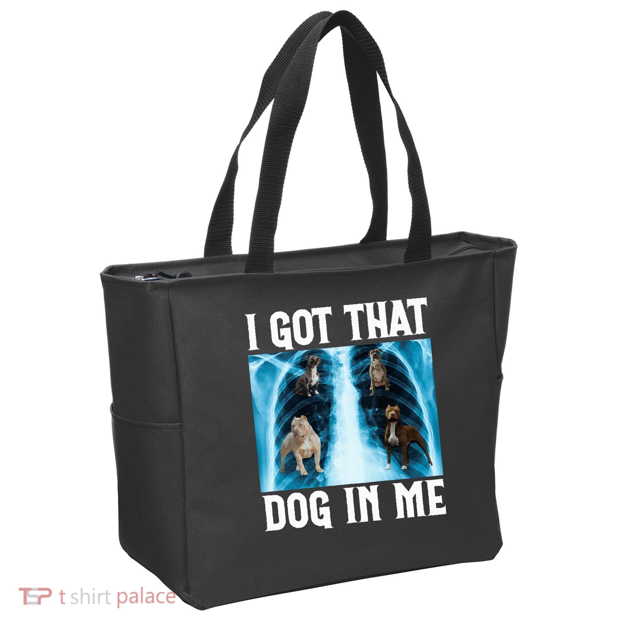 I Got That Dog In Me Xray Funny Saying Meme Tote Bag