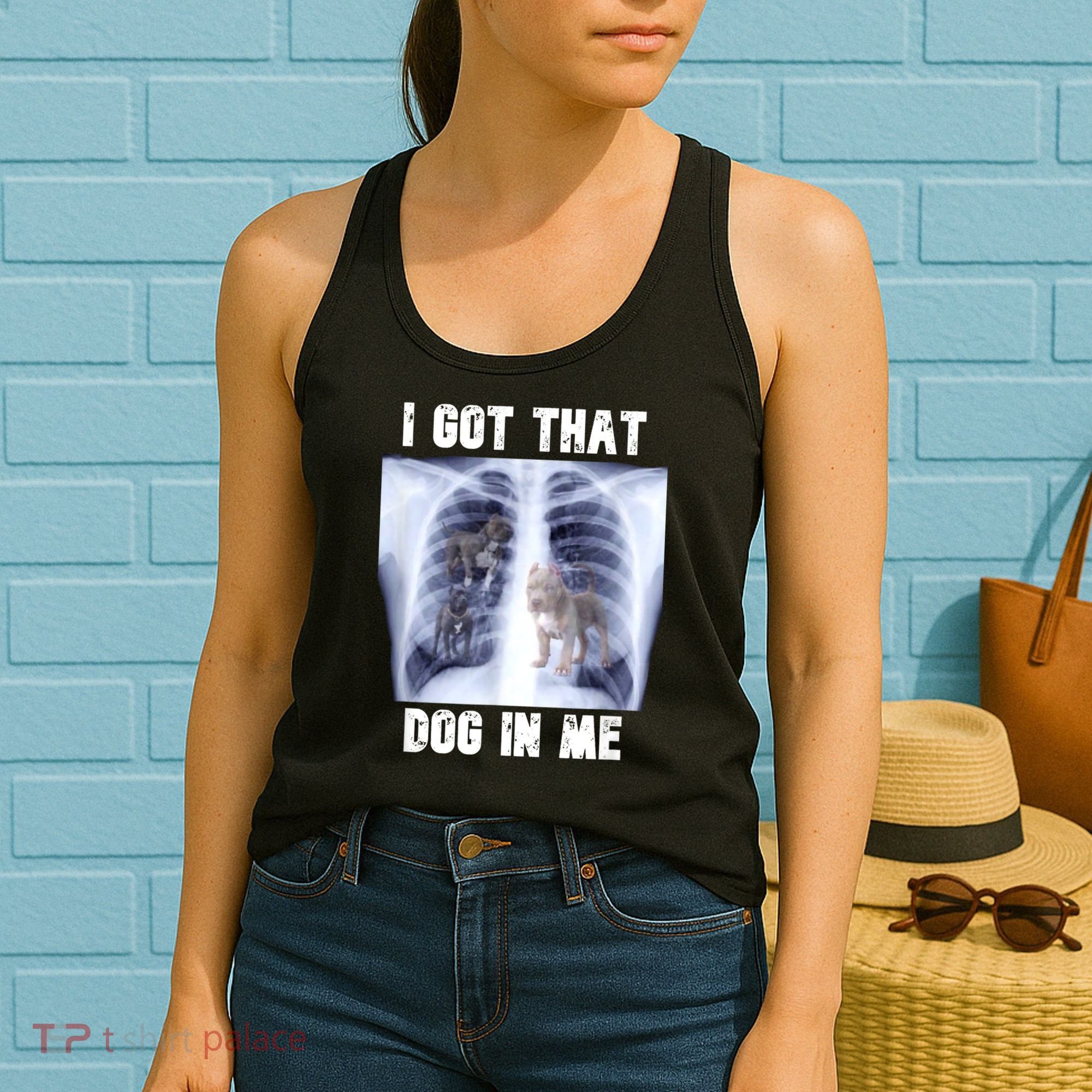 I Got That Dog In Me Xray Meme Women's Tank Top