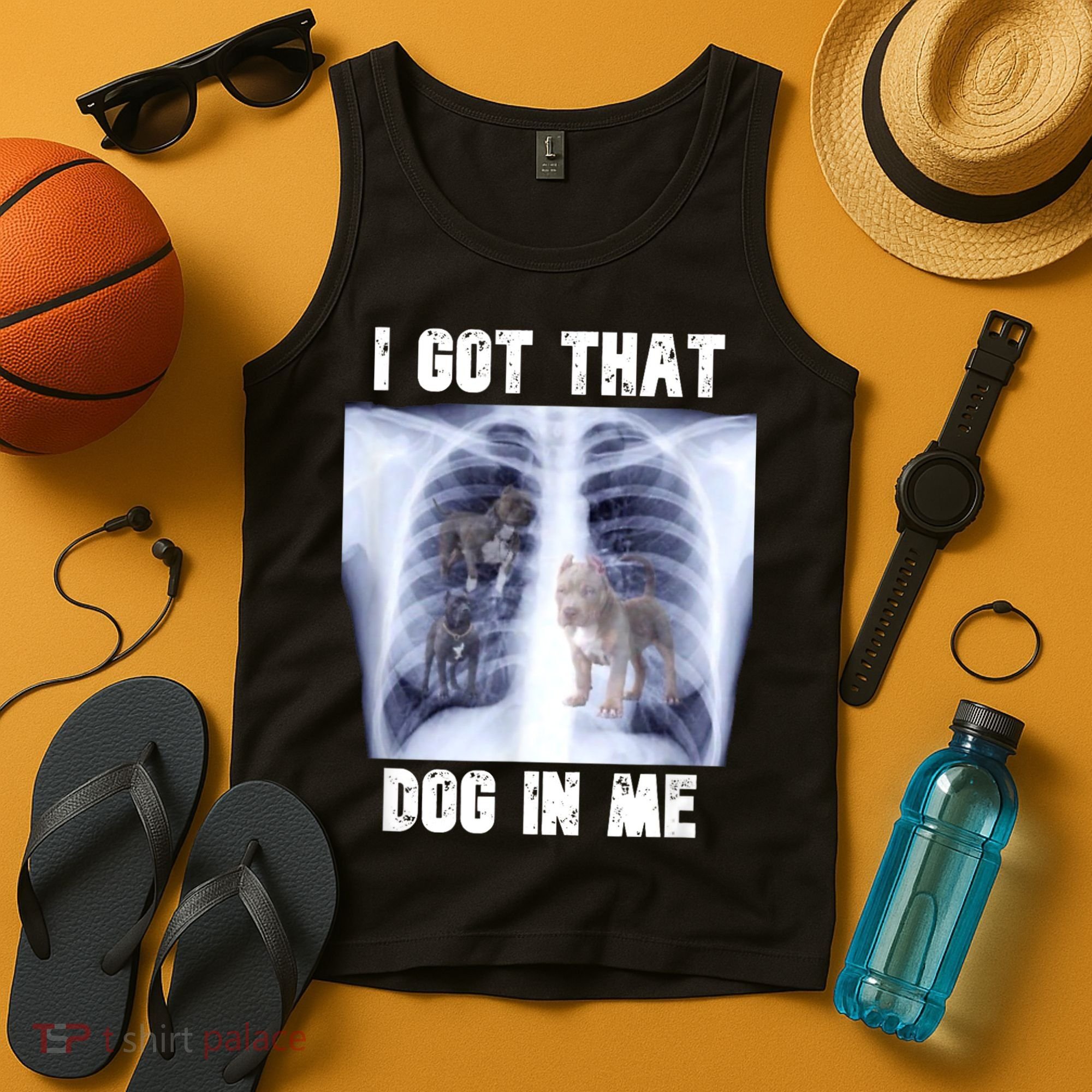 I Got That Dog In Me Xray Meme Tank Top
