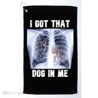 I Got That Dog In Me Xray Meme Golf Towel thumb 0