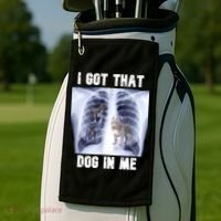 I Got That Dog In Me Xray Meme Golf Towel thumb 2