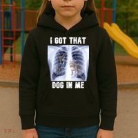I Got That Dog In Me Xray Meme Kids Hoodie thumb 3