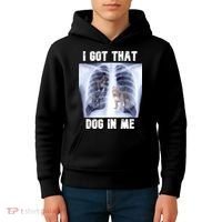 I Got That Dog In Me Xray Meme Kids Hoodie thumb 4