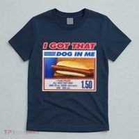I Got That Dog In Me Funny Hotdog Meme T-Shirt thumb 5
