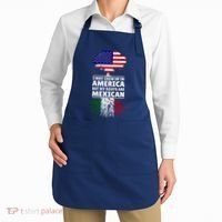 I Grew Up In America But My Roots Are Mexican Apron thumb 2