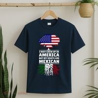 I Grew Up In America But My Roots Are Mexican T-Shirt thumb 2