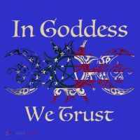 In Goddess We Trust Witch Lover American Flag Mousepad thumb 1