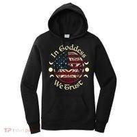 In Goddess We Trust Witch Lover American Flag Women's Hoodie thumb 0