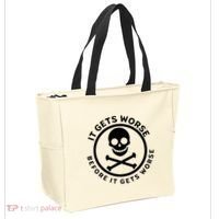 It Gets Worse Before It Gets Worse Tote Bag thumb 2
