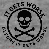 It Gets Worse Before It Gets Worse Toddler Hoodie thumb 2