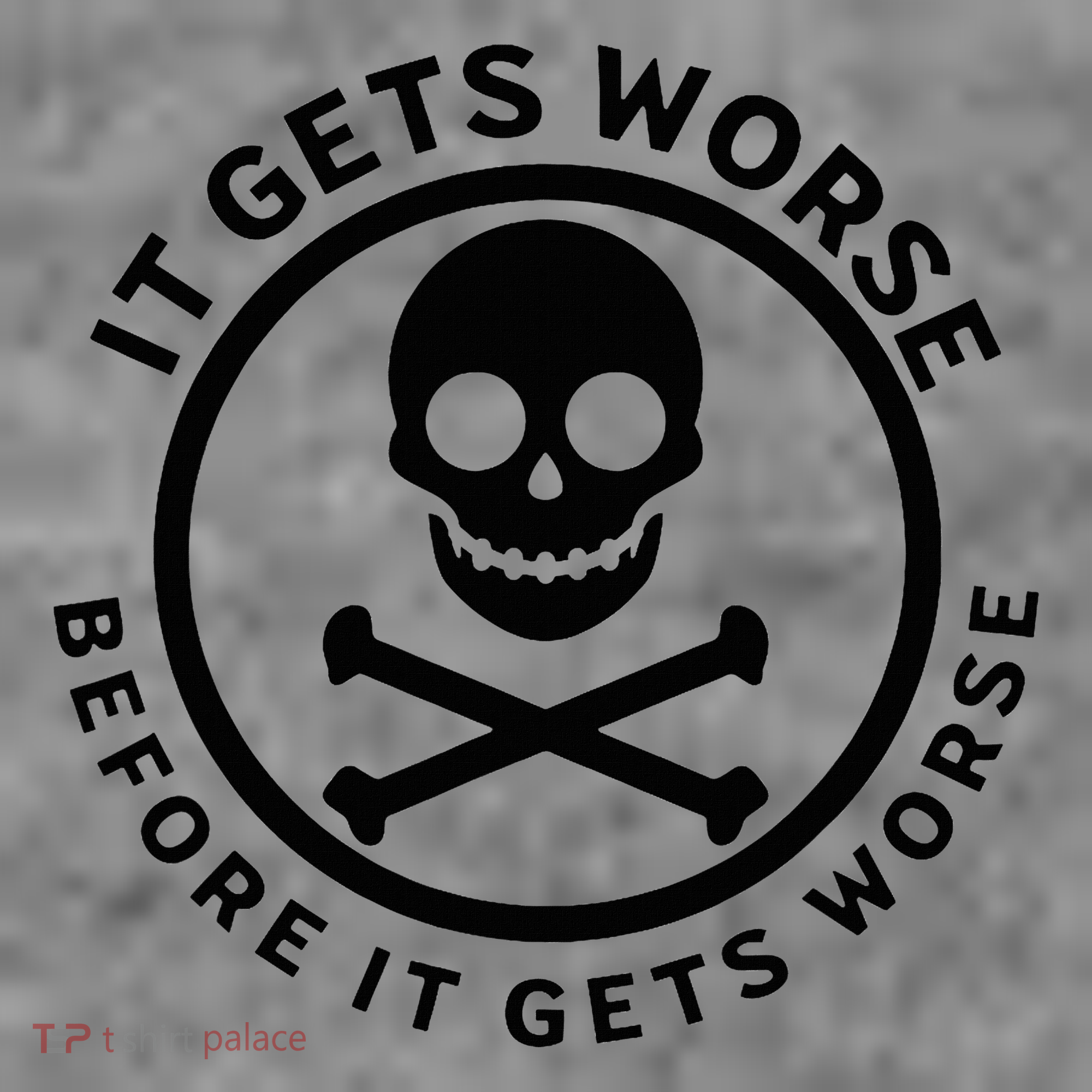 It Gets Worse Before It Gets Worse Toddler Hoodie
