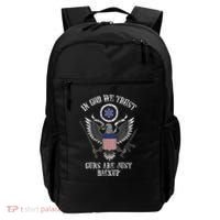 In God We Trust Guns Are Just Backup Backpack thumb 0