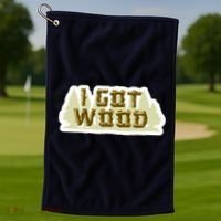 I Got Wood Golf Towel thumb 1
