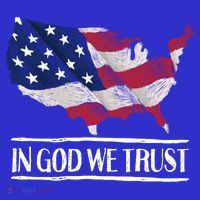 In God We Trust Patriotic Christian 4th Of July Usa Flag Great Gift Women's Tank Top thumb 5