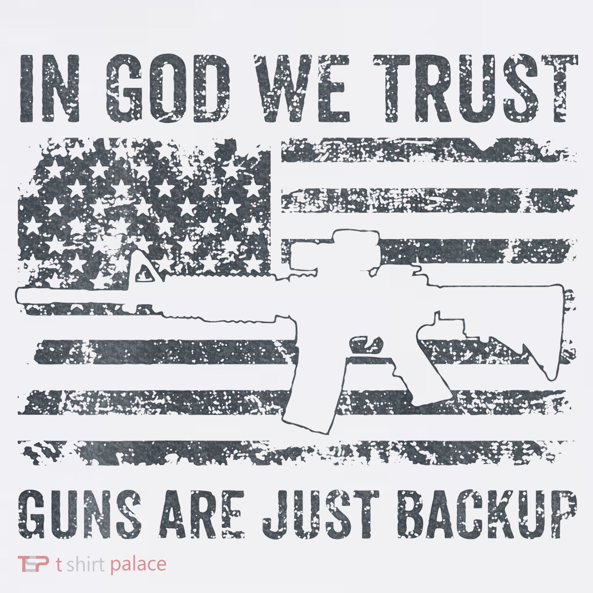 In God We Trust Guns Are Just A Backup Funny Gun Women's Hoodie