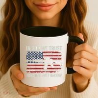 In God We Trust Guns Are Just A Backup Pistol Gun Coffee Mug thumb 3