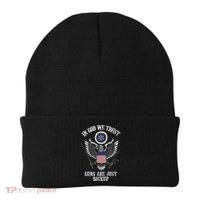 In God We Trust Guns Are Just Backup Beanie thumb 0
