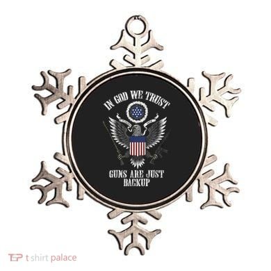 In God We Trust Guns Are Just Backup Ornament