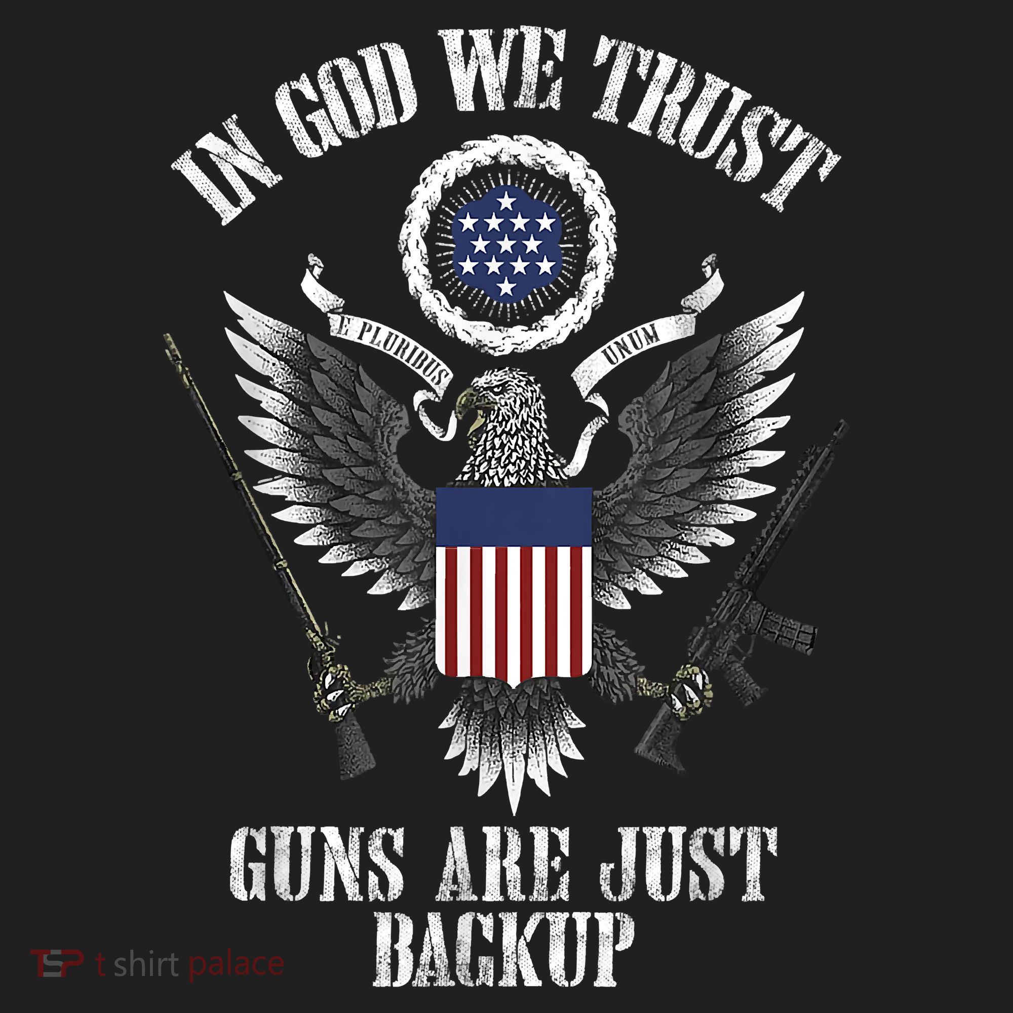 In God We Trust Guns Are Just Backup Hat