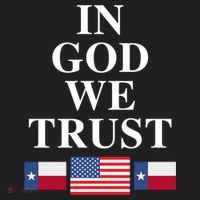 In God We Trust Texas Schools American Flag Texas Usa Gift Golf Towel thumb 3