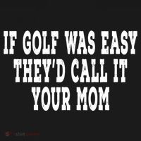 If Golf Was Easy TheyD Call It Your Mom Distressed Visor thumb 3