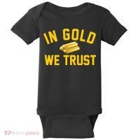 In Gold We Trust Baby Bodysuit thumb 0
