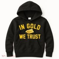 In Gold We Trust Kids Hoodie thumb 0