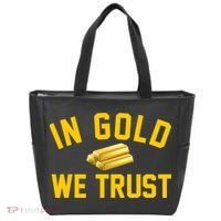 In Gold We Trust Tote Bag thumb 0