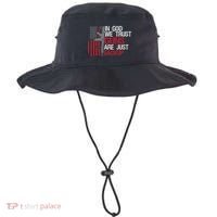 In God We Trust Guns Are Just Backup Patriotic Bucket Hat thumb 0