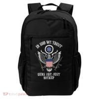 In God We Trust Guns Are Just Backup Backpack thumb 0