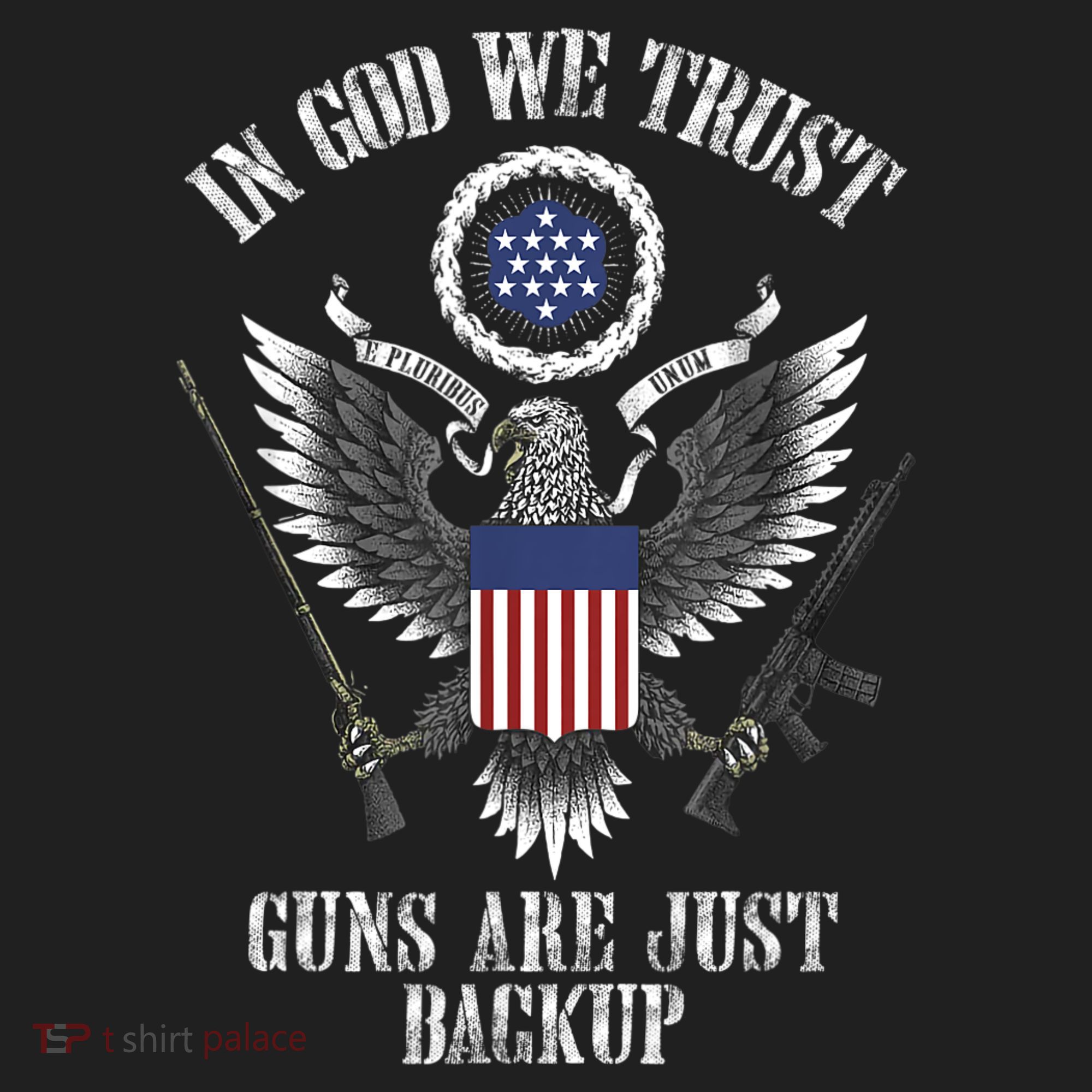 In God We Trust Guns Are Just Backup Beanie