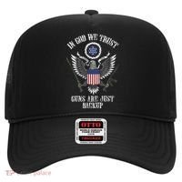 In God We Trust Guns Are Just Backup Hat thumb 0