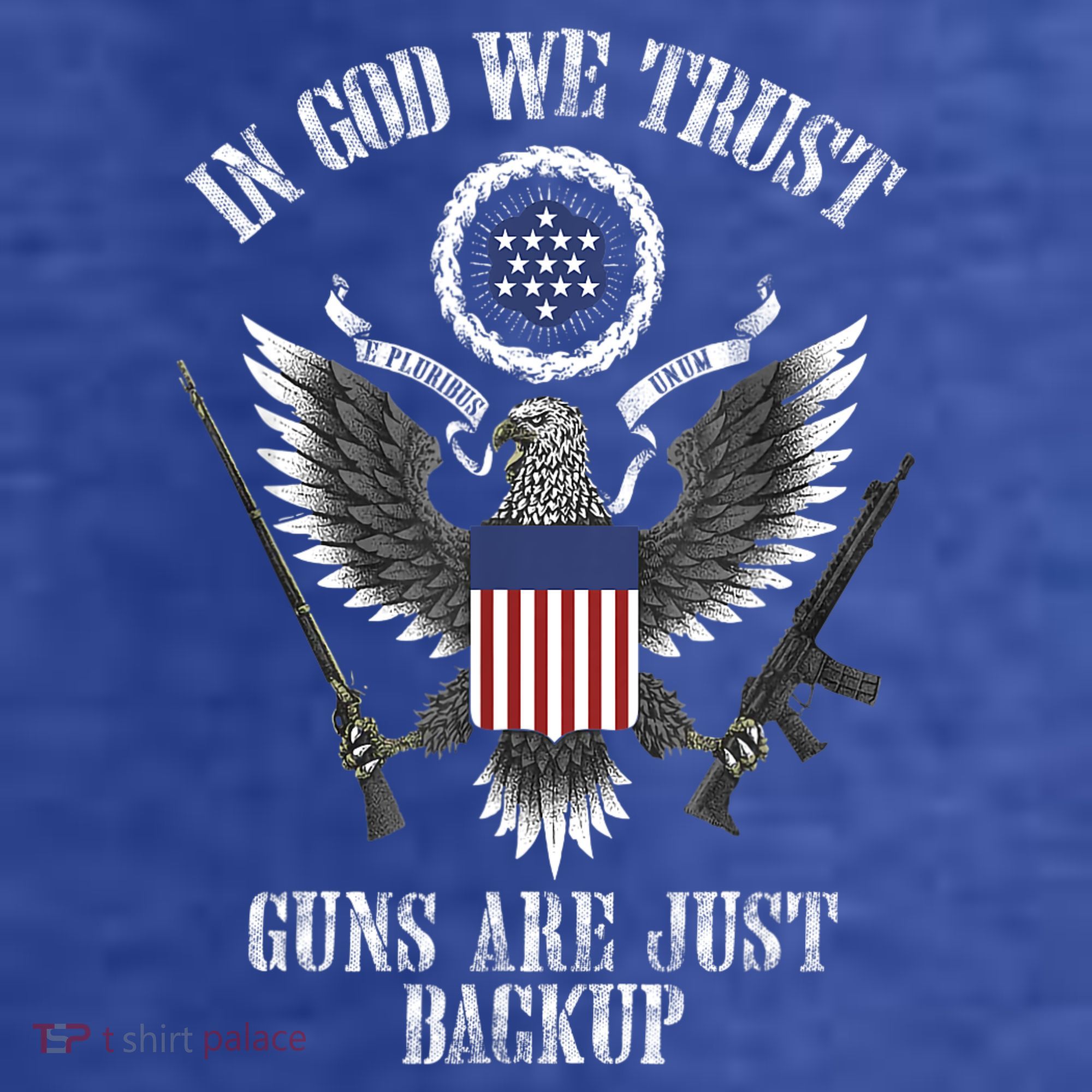 In God We Trust Guns Are Just Backup Women's Hoodie